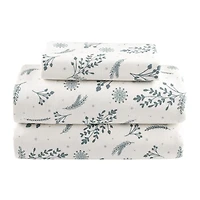 Ensemble de draps en flanelle des Fêtes