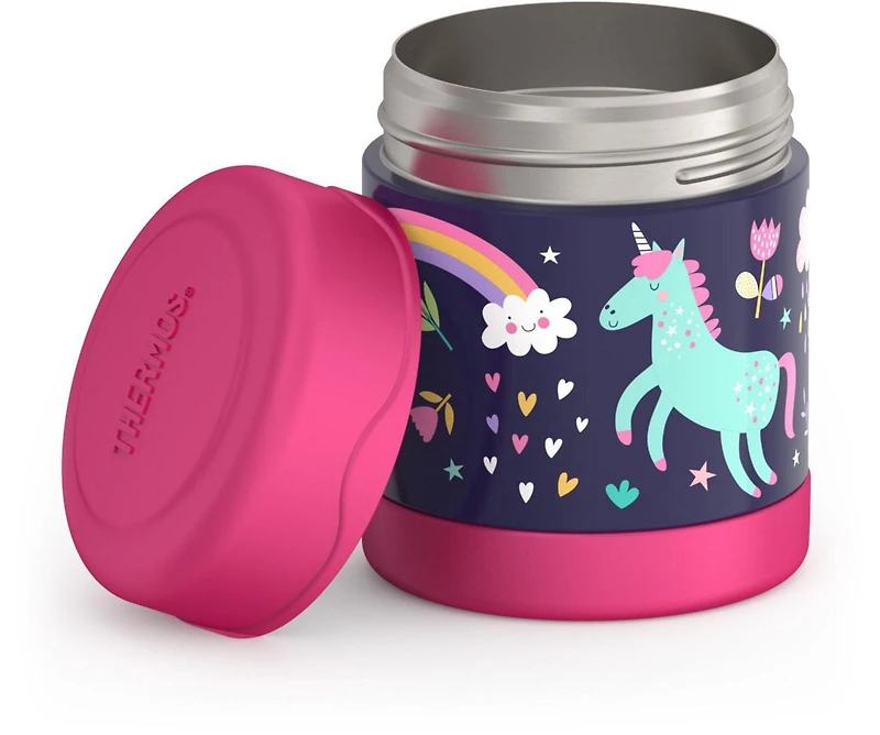 Contenant à aliments isotherme Funtainer de Thermos de 10 oz, des Licornes