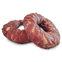 Dogit SnackBar Rawhide Dog Chews Duck-Wrapped Donuts 2-pack (3")