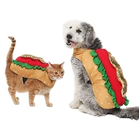 Costume d'Halloween Way to Celebrate pour animal de compagnie: Hot-Dog, taille XS-XL