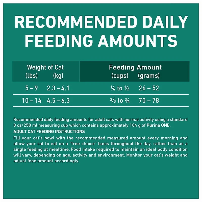 Purina ONE LiveClear Formule réduisant les allergènes avec du vrai poulet, Nourriture Sèche pour Chats, 1.36 kg