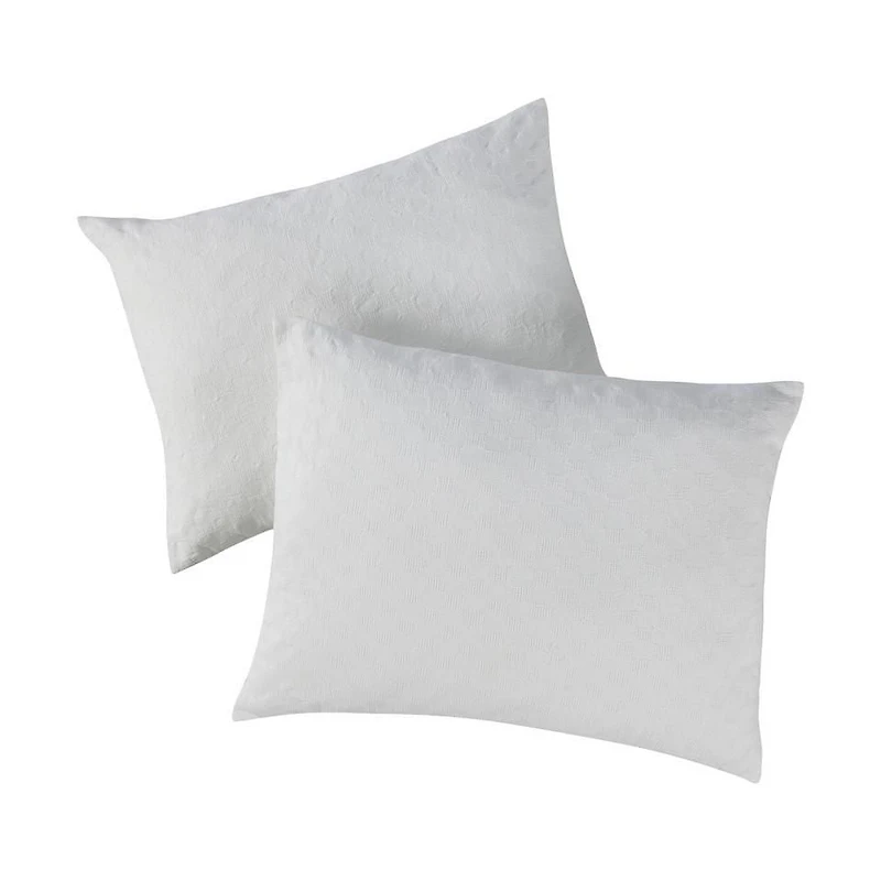 BH&G 3PC COMFORTER SET KING ARCTIC WHITE, 1 comforter 2 sham