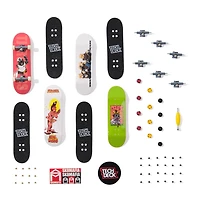Tech Deck, Ultra DLX Fingerboard 4-Pack, SK8MAFIA Skateboards, Collectible and Customizable Mini Skateboards, Kids Toys for Ages 6 and up