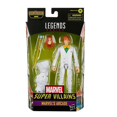 Hasbro Marvel Legends Series 6-inch Collectible Marvel's Arcade Action Figure and 2 Accessories