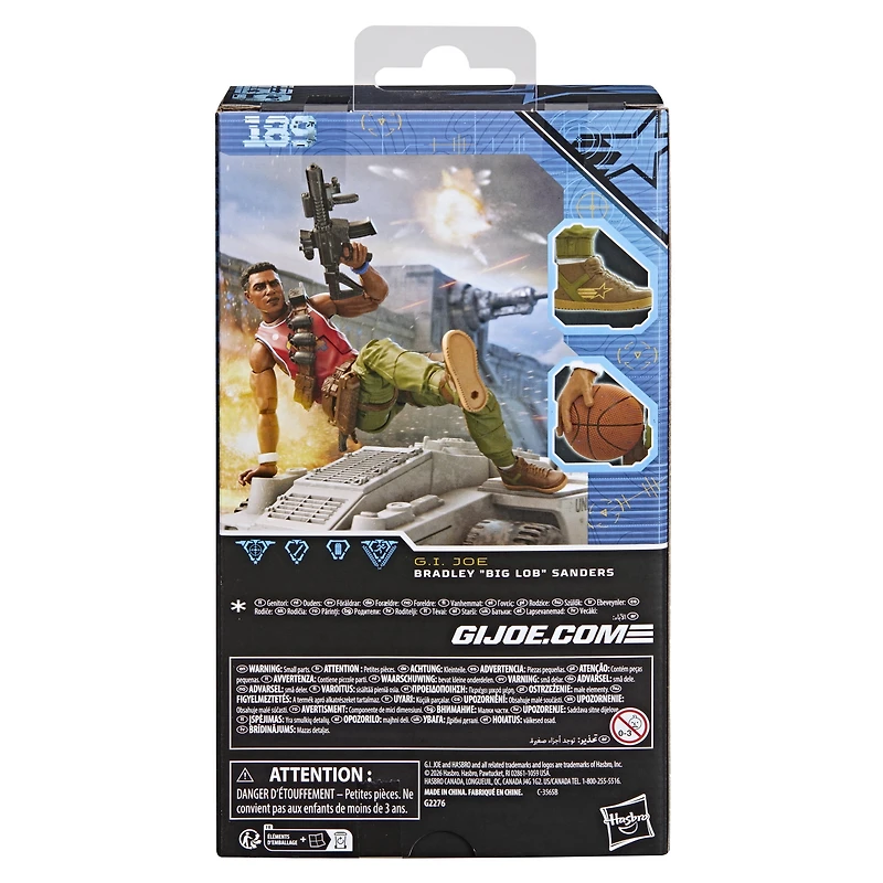 G.I. Joe Classified Series, figurine 189 Bradley « Big Lob » Sanders