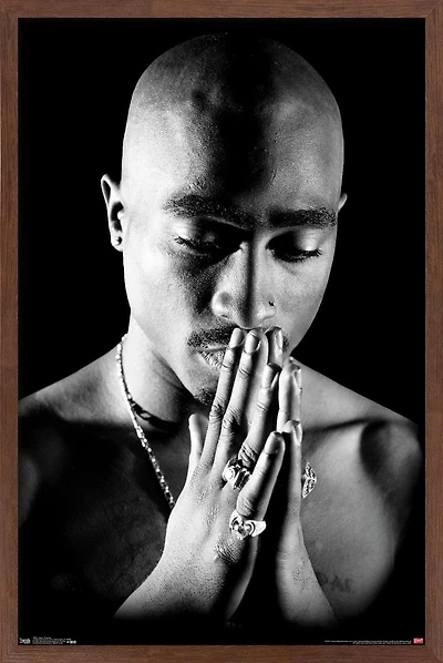 Tupac - Praying Wall Poster