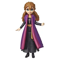 Disney La Reine des neiges, Anna, petite poupée avec cape