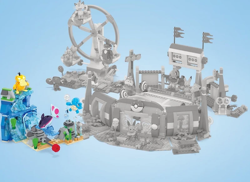 MEGA-Pokémon Aventure Aquatique-Jouet à construire Âges 8+