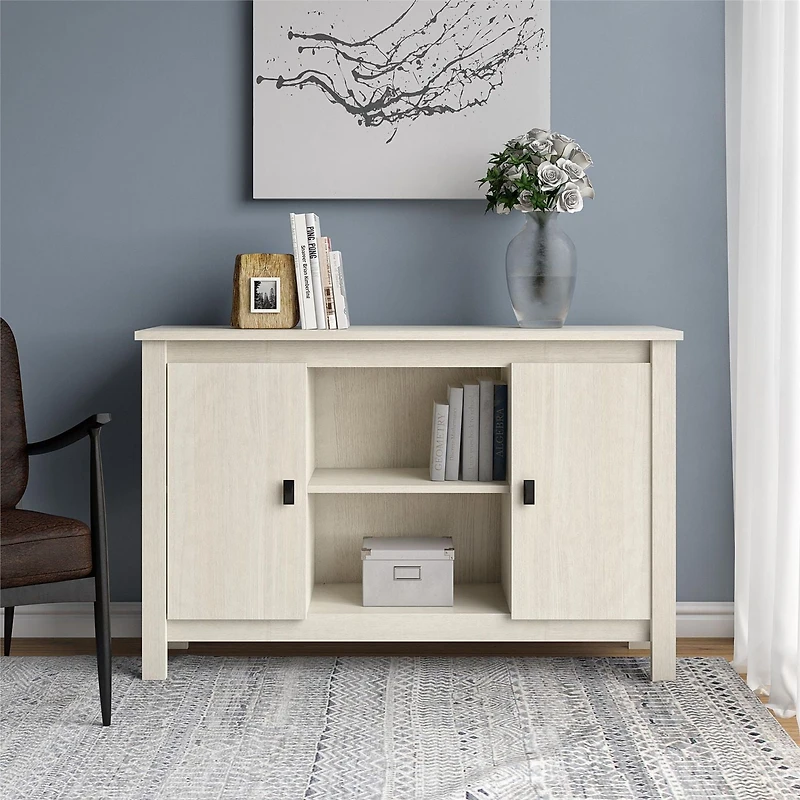 Commode de rangement Kensington Place d'Ameriwood Home, Chêne ivoire