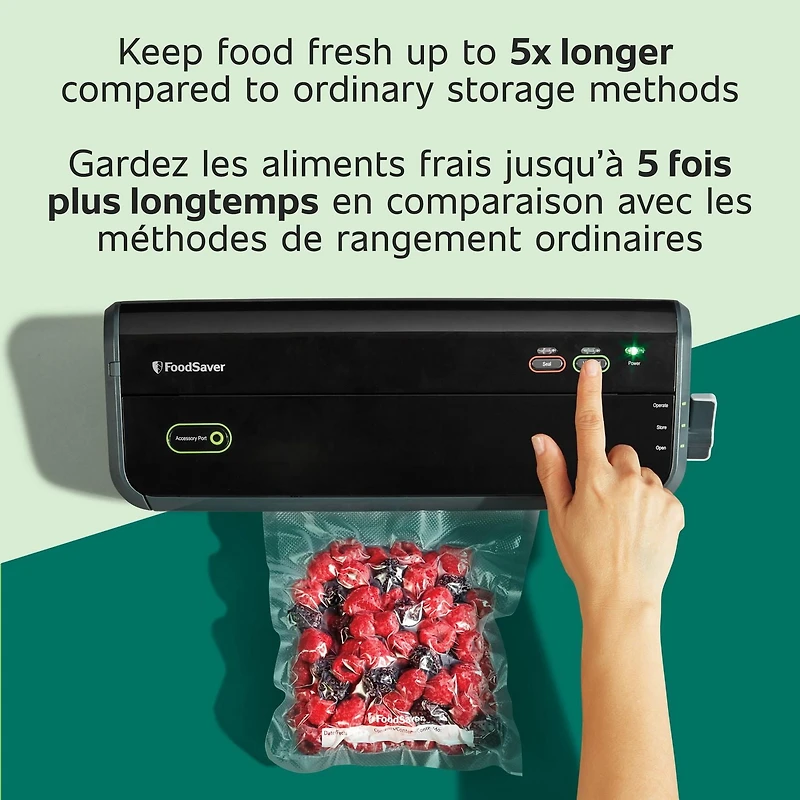 FoodSaver Gallon Vacuum Seal Bags for Airtight Food Storage and Sous Vide