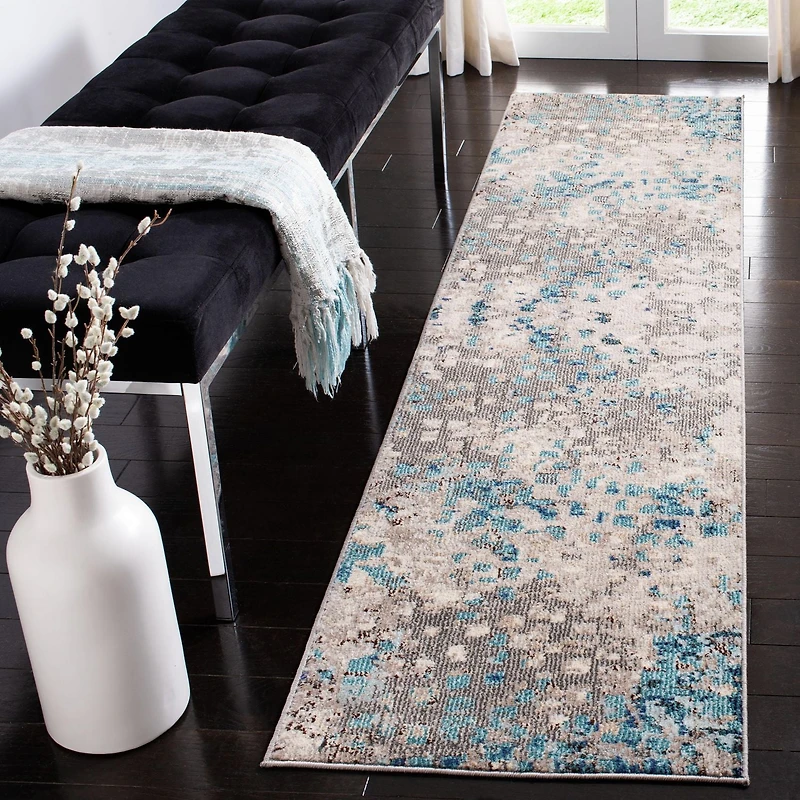 SAFAVIEH Madison Candelario Abstract Polka Dots Area Rug
