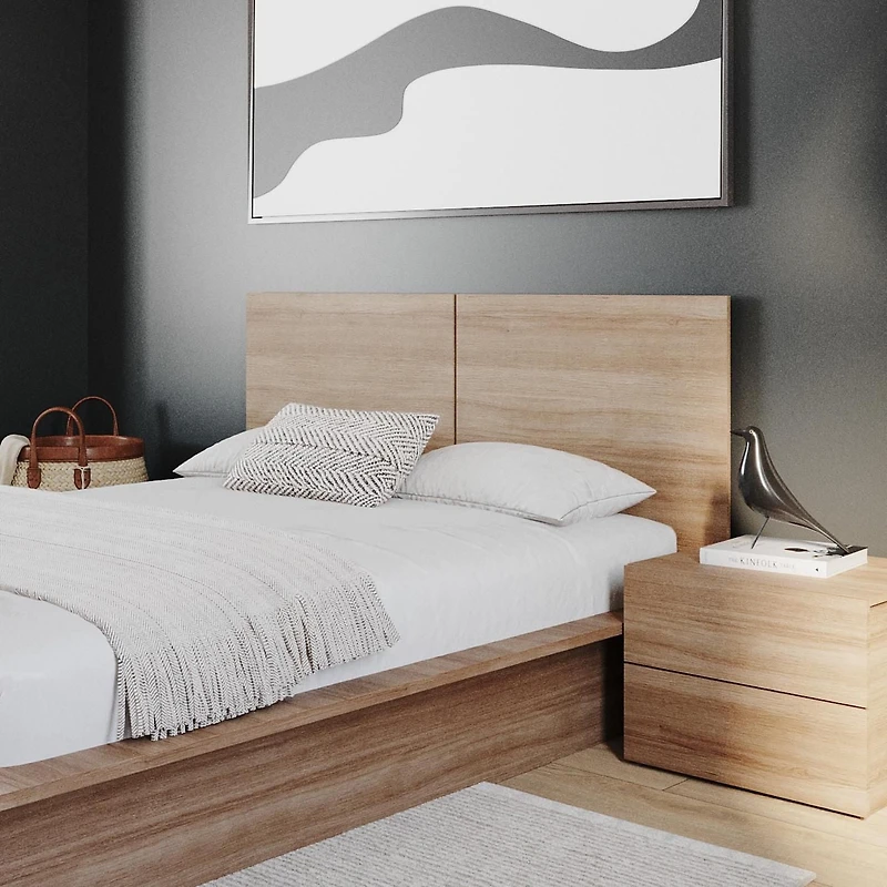 Nexera James Nightstand with 2 Drawers