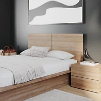 Nexera James Nightstand with 2 Drawers