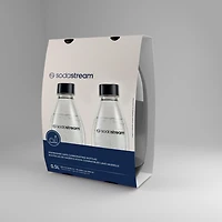 Ensemble de deux bouteilles Fuse de 0,5 L (noir) – Va au lave-vaisselle Bouteille Fuse DWS 0,5L Noire