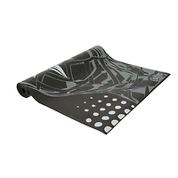Marvel Black Panther Comic Art 3mm Yoga Mat – 24” x 60" – Black/Grey