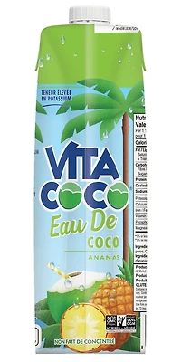 VITA COCO WATER PINEAPPLE 1L, 1L