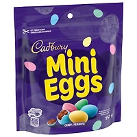 CADBURY Mini Eggs, friandise chocolatée CADBURY Mini Eggs, sac de chocolat CADBURY Mini Eggs, 151 g CADBURY EVDY MINI OEUFS 151G 12