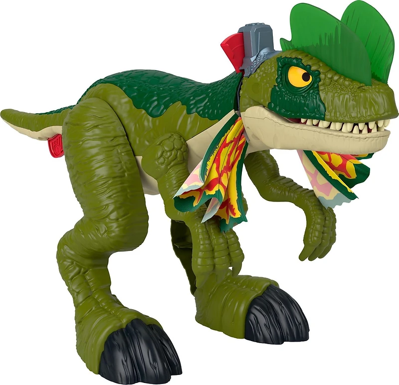 Imaginext Jurassic World Attaque en furie Dilophosaure, lumières