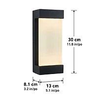 Artika Glacier LED Integrated Wall Light