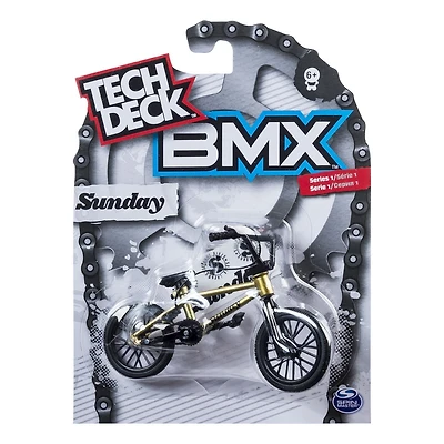 Vélo à doigt BMX Sunday de la série 1 de Tech Deck en jaune