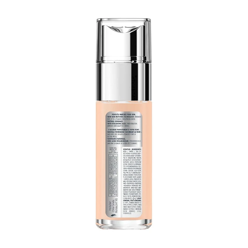 L’Oréal Paris True Match Foundation with Hyaluronic Acid & Moisturizing Care, Moisturizer in a Foundation