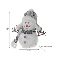 Gardienne En Peluche Bonhomme De Neige D'Hiver