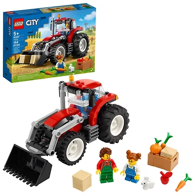 LEGO City Le tracteur 60287, Ensemble de construction (148 pièces)