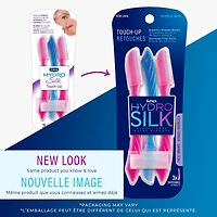 Schick Hydro Silk Touch-Up Exfoliating Eyebrow Razor & Precision Trimmer