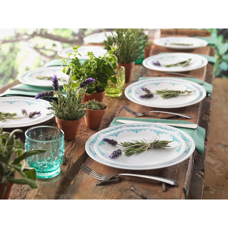 Assiette à diner série Garden Lace CorelleMD Classic