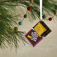 Hallmark Christmas Ornament (Willy Wonka and The Chocolate Factory Wonka Bar With Golden Ticket)