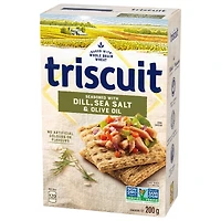 TRISCUIT Aneth, Sel de Mer, et Huile d'Olive Craquelins 200 g