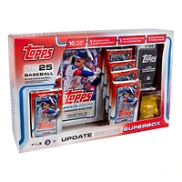 2025 Topps Updates Baseball Trading Cards Super Box
