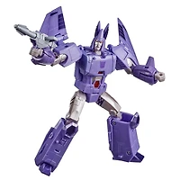 Transformers Generations War for Cybertron : Kingdom, Cyclonus WFC-K9 de 17,5 cm, classe Voyageur, pour enfants, à partir de 8 ans