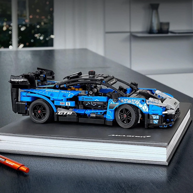 LEGO Technic McLaren Senna GTR 42123 Model Toy Building Kit (830 Pieces)