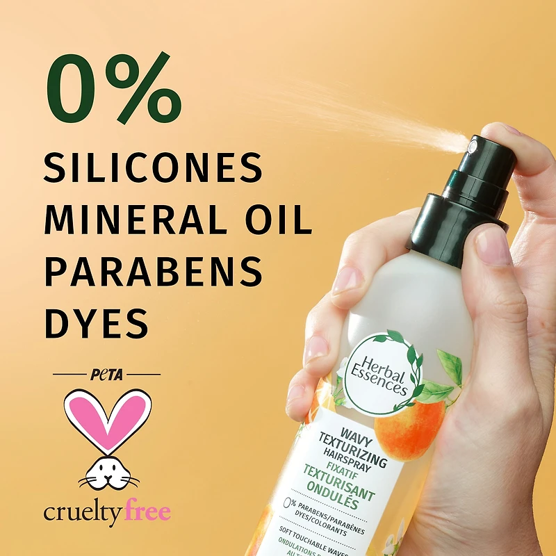 Herbal Essences Fixatif Texturisant pour Ondulations pour Cheveux Ondulés et Bouclés