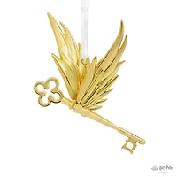 Décoration Hallmark de Noël (Clé ailée, Harry Potter, métal, haut de gamme)