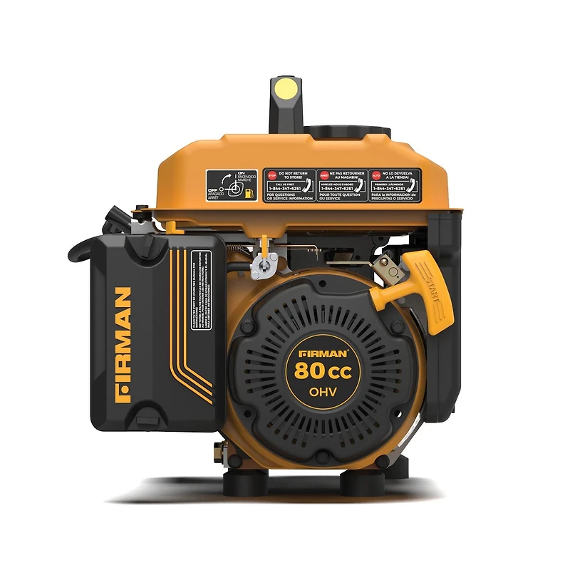 Firman Power Equipment P01001 Gas Powered 1300/1050 Watt Portable Generator
