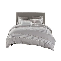 Home Essence Lennon Taupe Comforter Set