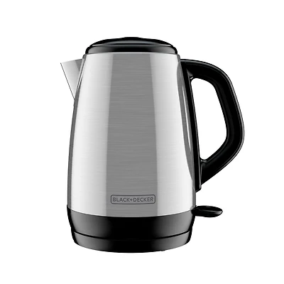 Black+Decker 1.7L Stainless Steel Electric Cordless Kettle