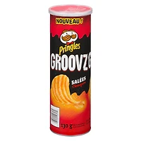 Pringles Groovz Salées classiques, 130 g
