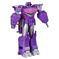 Transformers Bumblebee Cyberverse Adventures Dinobots Unite Toys Ultimate Class Shockwave Figure, Energon Armor, Ages 6 and Up, 9-inch