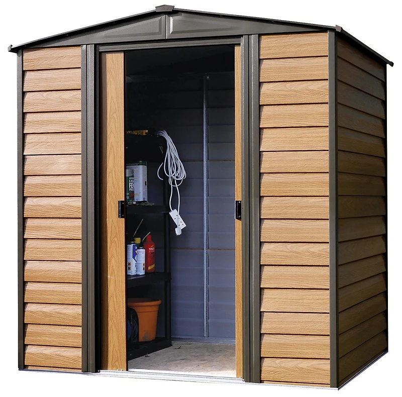 Abri rangement acier Woodridge, 6 x 5