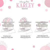 Bassinette Karley Dream On Me Berceau portable/pliable