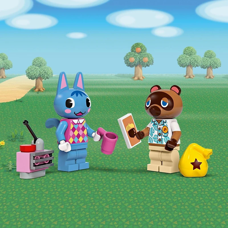 LEGO Animal Crossing La Boutique Nook et la maison de Rosie 77050 Ensemble de construction (535 pièces)