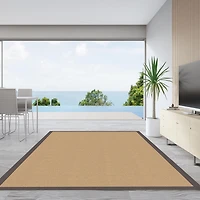 Athena Sisal & Slate 9'10" x 13' Area Rug
