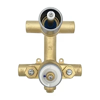 Ensemble de douche thermostatique d'akuaplus(MD) avec Déviateur 4 voies et avec arrêt,  2 douchettes, 2 barre de douche murals, fini chrome