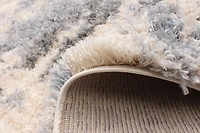 ECARPET Tapis Abstrait à Poils Longs, Tapis Moelleux pour Chambre à Coucher, Collection Larissa Ultra Douce et Pelucheuse