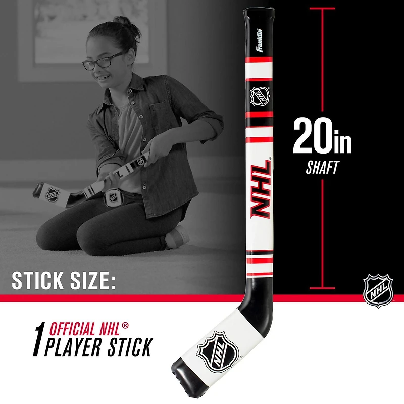 Ensemble de mini bâtons de hockey souples pour enfants de la NHL Ensemble de bâtons de la NHL