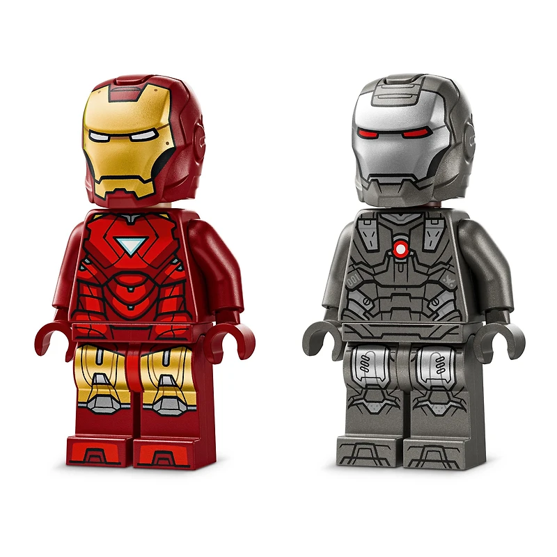 LEGO Marvel Iron Man et War Machine contre les Hammer Drones, Jouet de Construction 76320 LEGO Iron Man et War Ma 76320