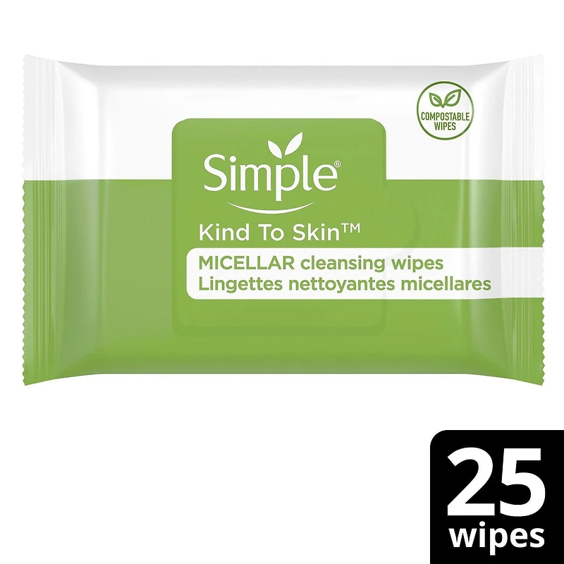 Lingettes Nettoyantes Visage Simple Kind To Skin